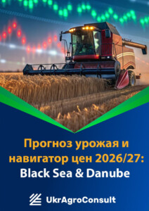 Прогноз урожая и навигатор цен 2026/27: Black Sea & Danube
